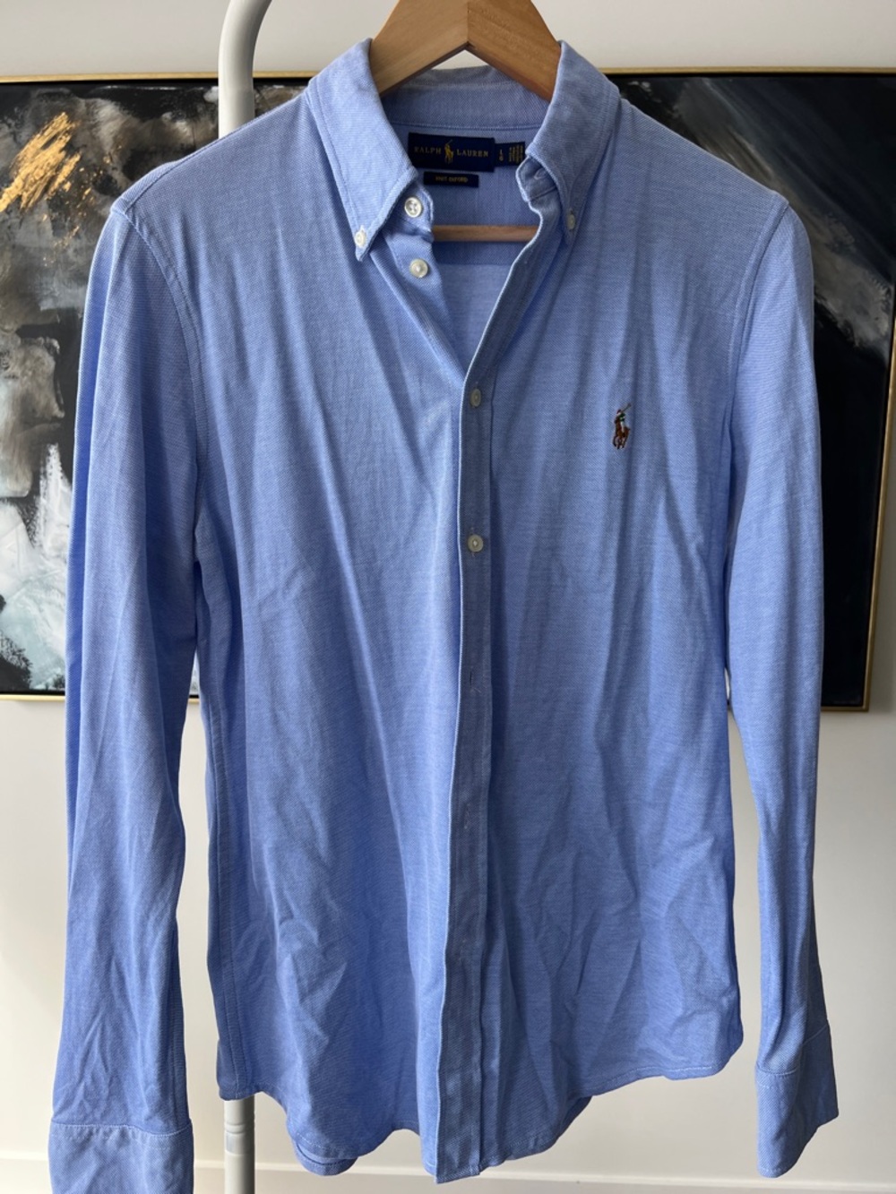 Ralph Lauren Light Blue Button-Down Oxford Shirt